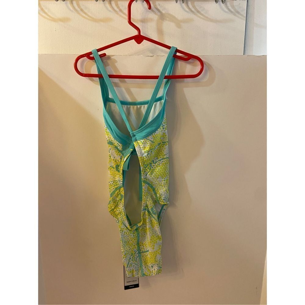Adidas yellow girls bathingsuit‎ $58 size 10? - Picture 2 of 6